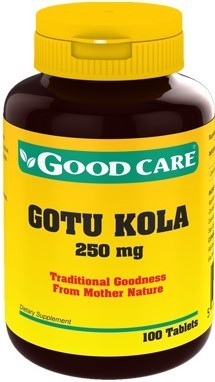 Gotu Kola 250mg Good Care - 100 comprimidos