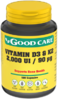 Vitamin D3 & K2 2000 UI Good Care - 120 cápsulas