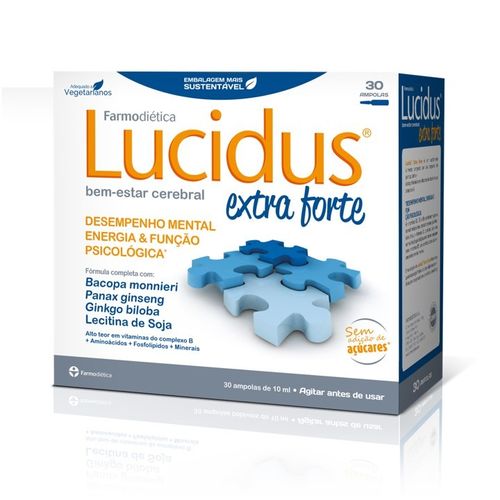 Lucidus® Extra Forte - 30 ampolas LEVA 3 PAGUE 2*