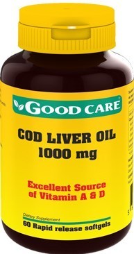 Cod Liver Oil Good care - 60 cápsulas
