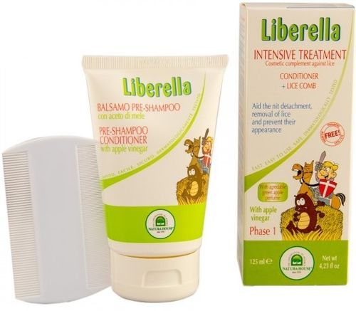 Liberella Tratamento Intensivo: Condicionador + Pente Piolho (Fase 1) - 125ml