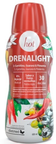 Drenalight Hot - 600 ml PAGUE 2 LEVE 3*