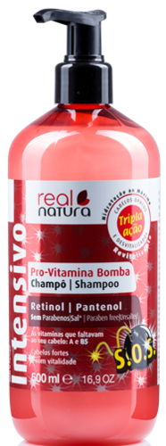 Champô Pro-Vitamina Bomba - 500 ml