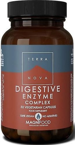 Digestive Enzymes Complex Terra Nova -  50 cápsulas