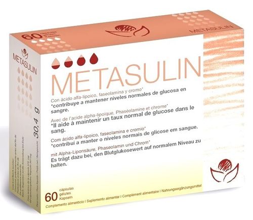 Metasulin Bioserum - 60 cápsulas