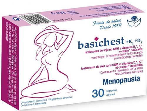 Basichest + K2 + D3 Bioserum - 30 cápsulas