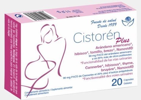 Cistorén Plus Bioseum - 20 cápsulas