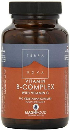 Vitamina B-Complex com Vitamina C Terra Nova - 50 cápsulas
