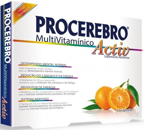 Procerebro Multivitamínico Activ - 30 cápsulas