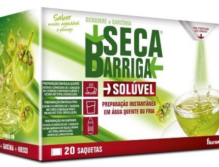 SecaBarriga Solúvel - 20 saquetas