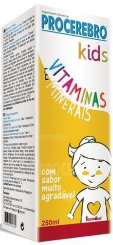 Procerebro Kids Vitaminas e Minerais - 250 ml