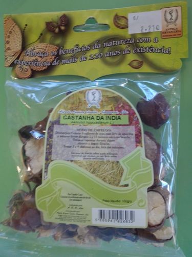 Castanha-da-Índia (sementes) - 50 gr