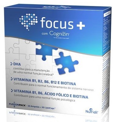 Focus + com Cognizin® - 30 fusionpack