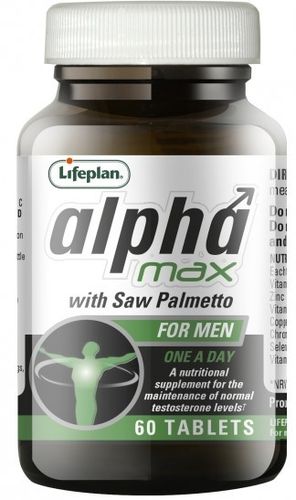 Alpha Max c/ Saw Palmetto Life Plan - 60 comprimidos