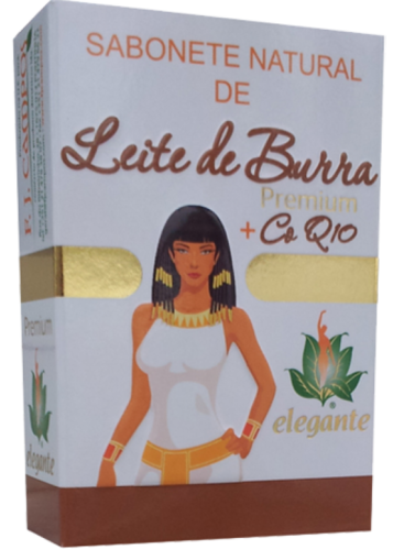 Sabonete Leite de Burra Elegante - 140 gr.