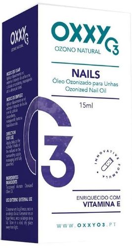 Oxxy O3 - Nails - Óleo Ozonizado Unhas - 15 ml