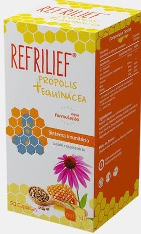 Refrilief® Propolis + Equinácea - 60 cápsulas