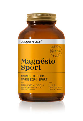 Magnésio Sport ecogenetics N - 120 cápsulas