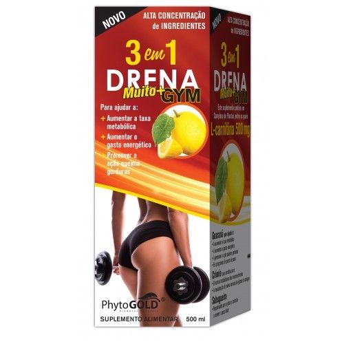 Drena Muito+ 3 em 1 GYM - 500 ml