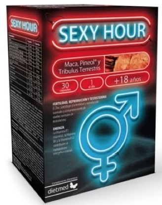 sexy hour dietmed - 30 cápsulas