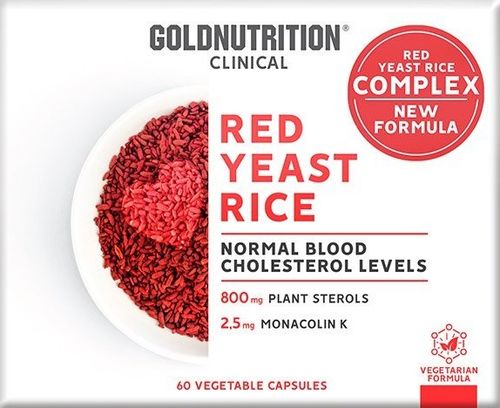 Red Yeast Rice Gold Nutrition - 60 cápsulas