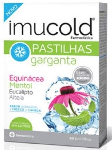 imucold pastilhas garganta - 20 pastilhas