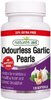 Garlic Pearls (sem odor) Natures Aid - 120 cápsulas