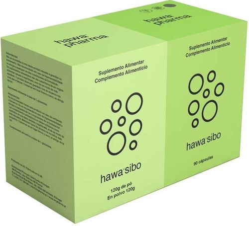 hawa sibo kit - 90 capsulas + 120g pó