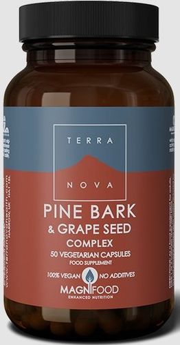 Pine Bark & Grape Seed Complex - 50 cápsulas vegetais