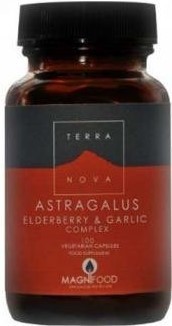 astragalus, elderberry & garlic complex - 50 cápsulas