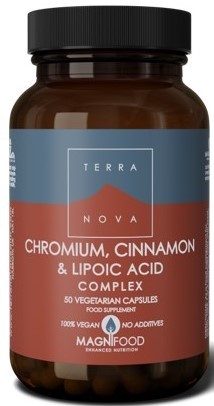 Chromium, Cinnamon & Lipoic Acid Complex - 50 cápsulas