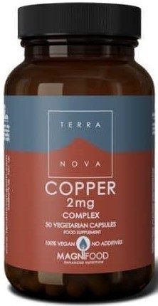Copper 2 mg Complex - 50 cápsulas