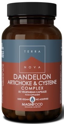 Dandelion, Artichoke & Cysteine Complex  - 50 cápsulas