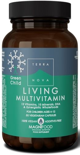 Green Child Living Multivitamin - 50 cápsulas