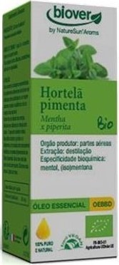 Oleo Essencial Hortelã Pimenta Bio Biover - 10 ml