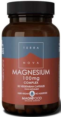 Magnesium 100mg Complex - 50 cápsulas