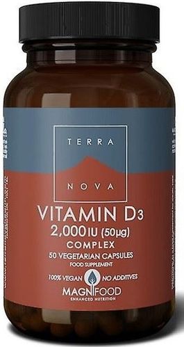 Vitamin D3 2.000IU (50mcg) Complex - 50 cápsulas