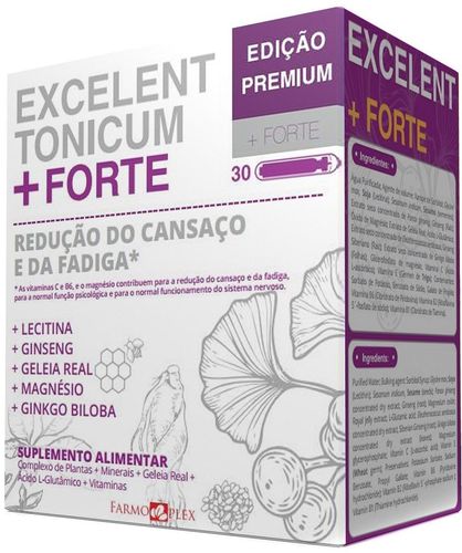 Excelent Tonicum + Forte - 30 ampolas