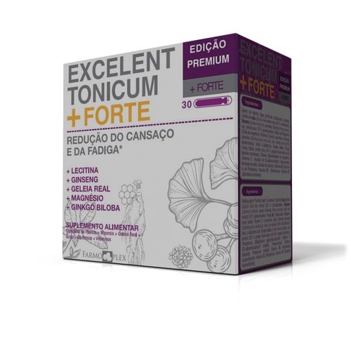 excelent tonicum +  forte - 30 ampolas