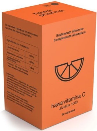 Hawa Vitamina C alcalina - 60 cápsulas