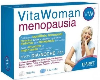 VitaWoman Menopausa - 30 (dia) + 30 (noite) comprimidos