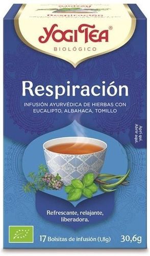 Infusão Respiração Yogi Tea® - 17 saquetas