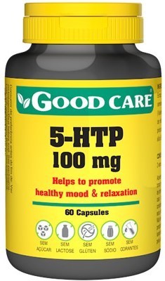 5 htp 100 mg good care - 60 capsulas
