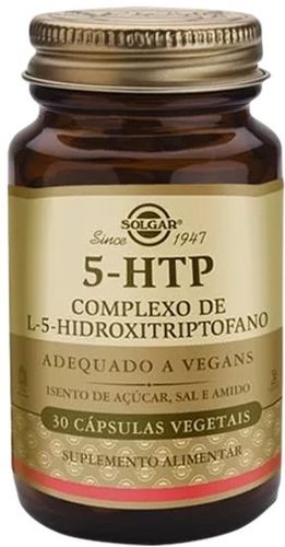 5-HTP Solgar - 30 cápsulas
