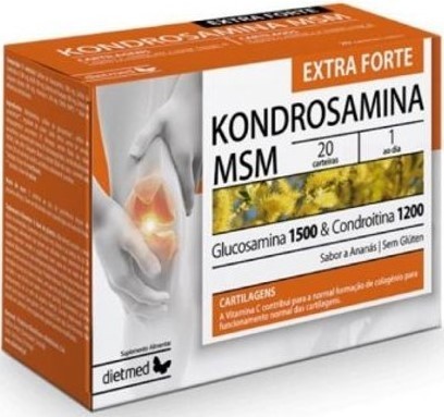 Kondrosamina MSM Extra Forte - 20 saquetas