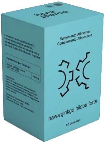 Hawa® Ginkgo biloba forte - 60 cápsulas