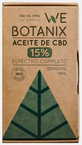 Óleo de CBD 15% Webotanix - 10 ml