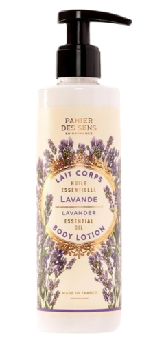 leite corporal de lavanda panier des sens - 250ml