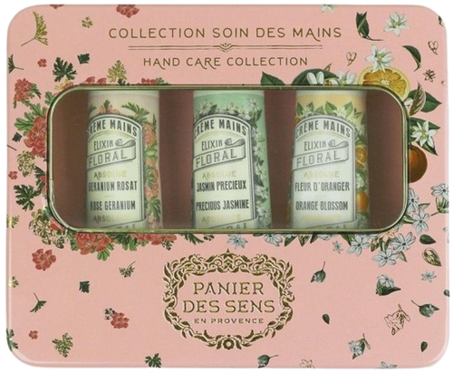 conjunto de cremes de mãos perfumado panier des sens - 3x30ml