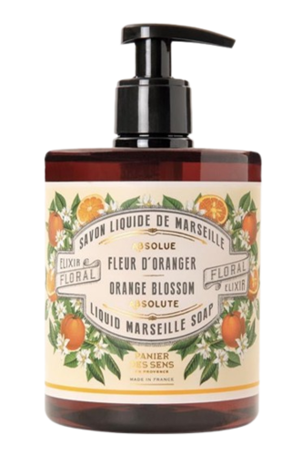 sabonete líquido marselha flor de laranjeira panier des sens - 500ml